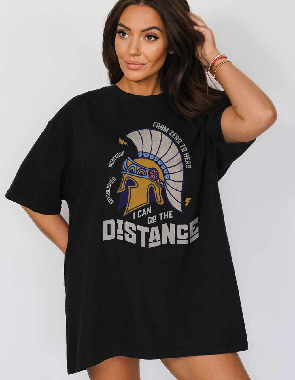 Physical Distance Shirts I Can Go The Distance Comfort Colors Unisex Garment-Dyed T-shirt ...
