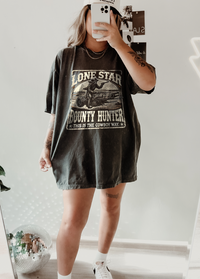 Lone Star Bounty Hunter Comfort Colors Unisex Garment-Dyed T-shirt