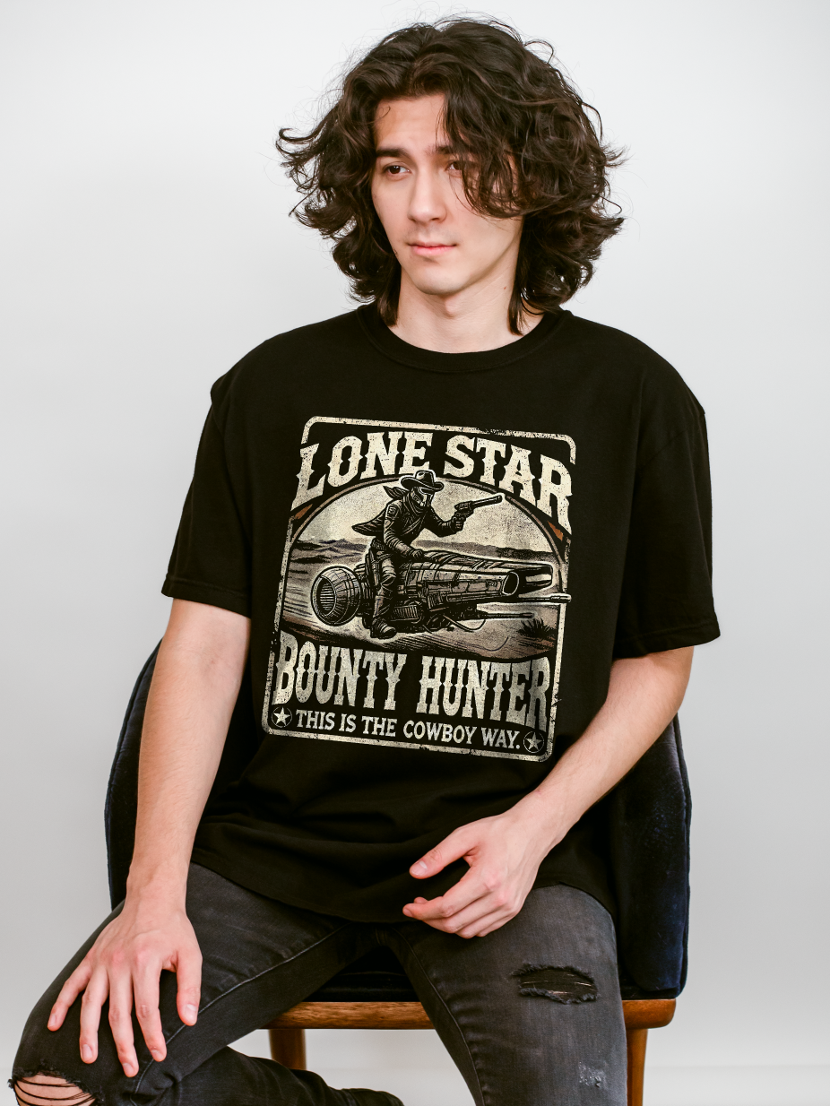Lone Star Bounty Hunter Comfort Colors Unisex Garment-Dyed T-shirt