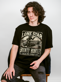 Lone Star Bounty Hunter Comfort Colors Unisex Garment-Dyed T-shirt