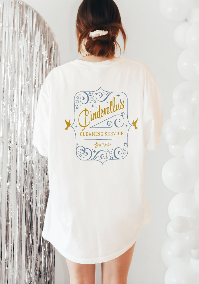Cinderella's Cleaning Service Comfort Colors Unisex Garment-Dyed T-shirt