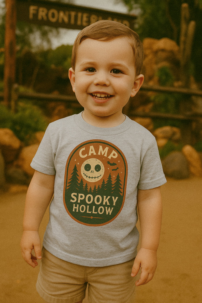Camp Spooky Hollow Bella Canvas Toddler Short Sleeve Tee