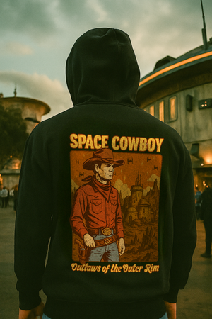 Space Cowboy Outlaws of the Outer Rim Lane Seven Fleece Hoodie