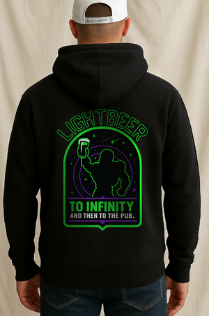 Lightbeer Lane Seven Fleece Hoodie