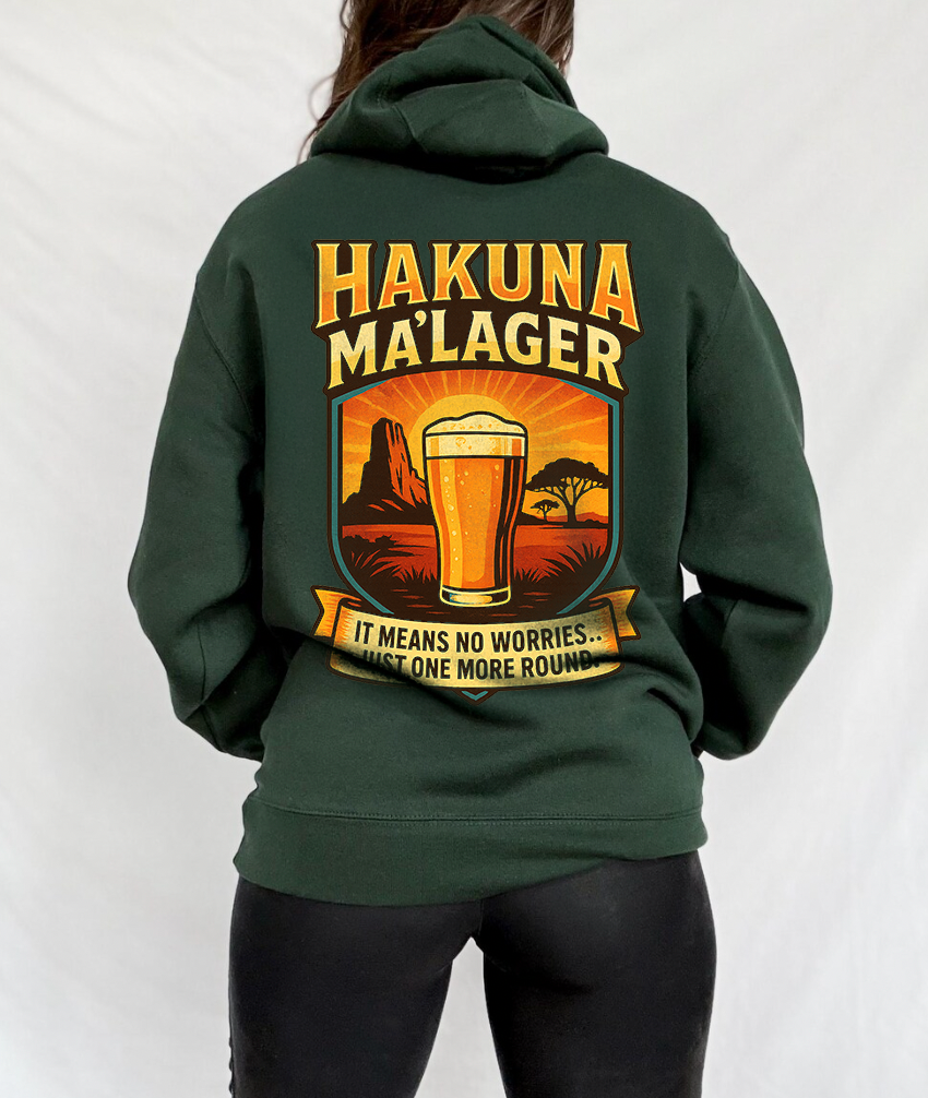 Hakuna Ma'Lager Lane Seven Fleece Hoodie