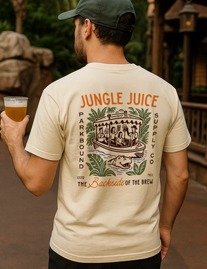 Jungle Juice - The Backside of the Brew Comfort Colors Unisex Garment-Dyed T-shirt