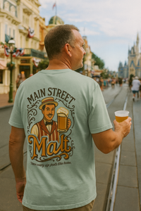 Main Street Malt Comfort Colors Unisex Garment-Dyed T-shirt