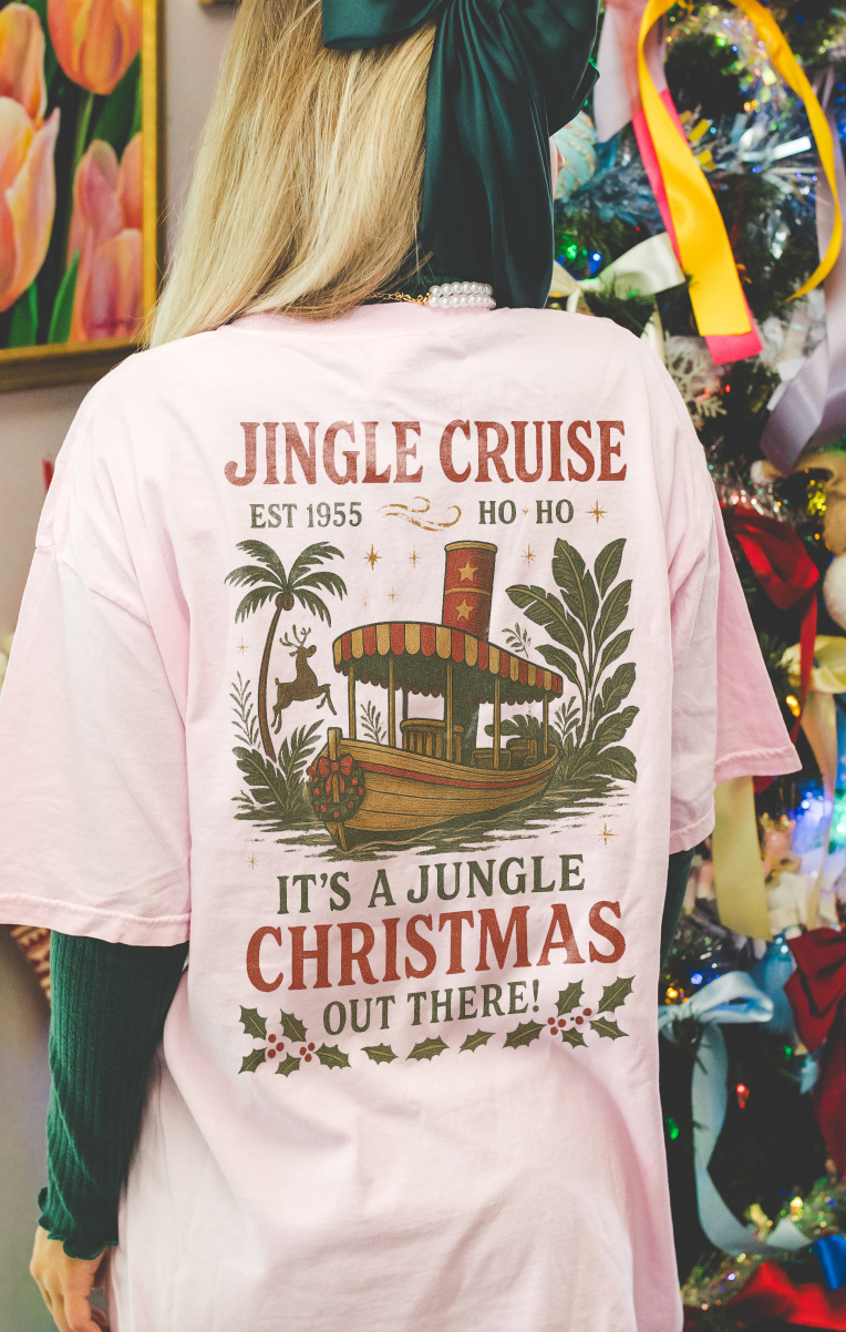 Jingle Cruise Comfort Colors Unisex Garment-Dyed T-shirt
