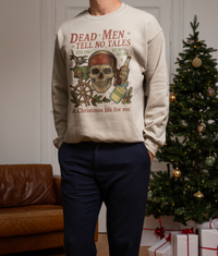 Dead Men Tell No Tales - A Christmas Life for Me Gildan Unisex Heavy Blend™ Crewneck Sweatshirt