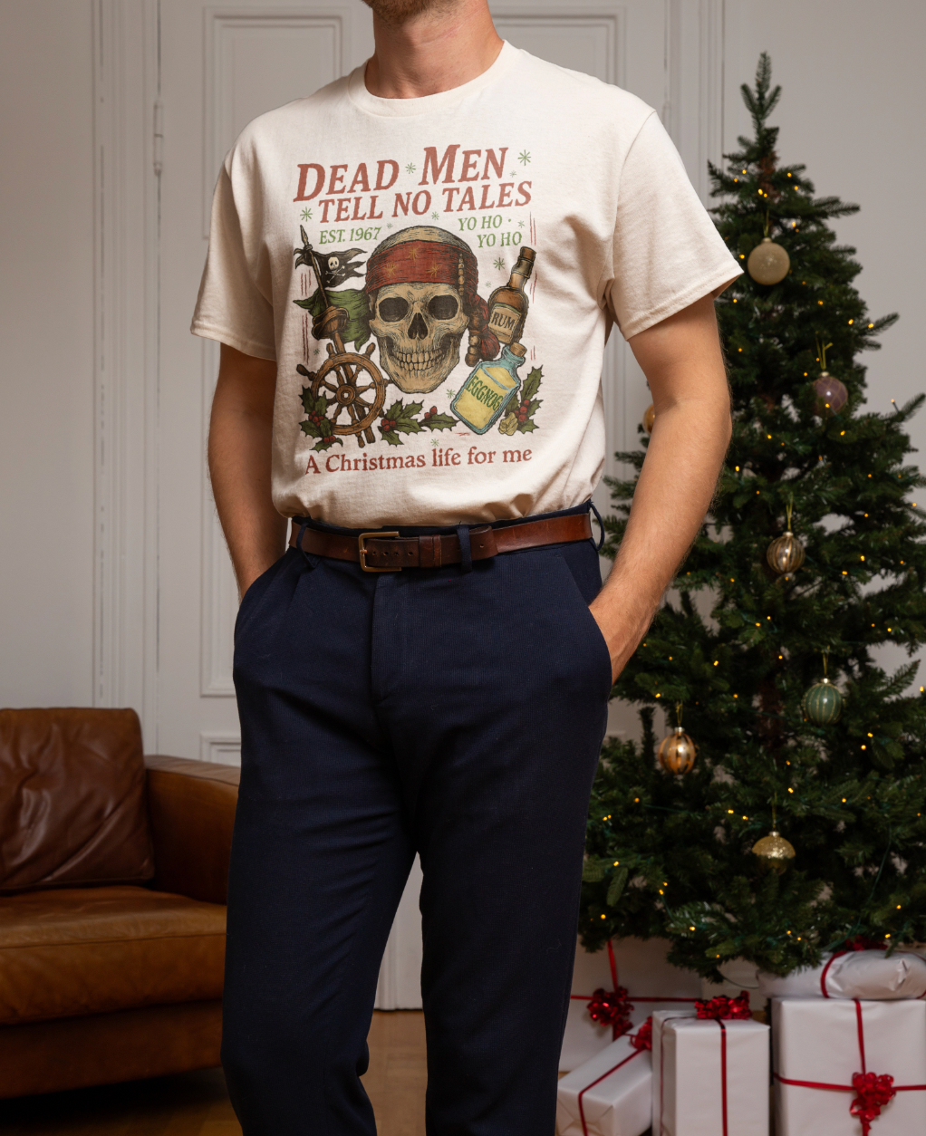 Dead Men Tell No Tales - A Christmas Life for Me Tee