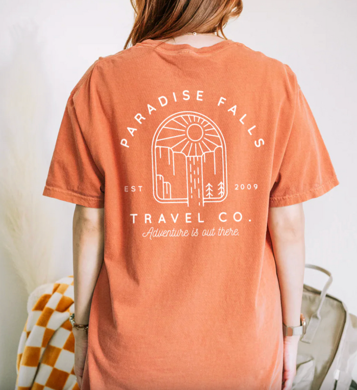 Paradise Falls Comfort Colors Unisex Garment-Dyed T-shirt