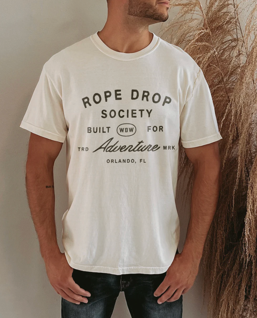Rope Drop Society Comfort Colors Unisex Garment-Dyed T-shirt