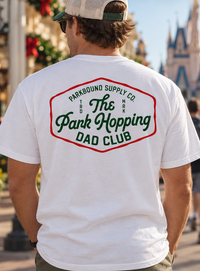 The Christmas Park Hopping Dad Club T-Shirt