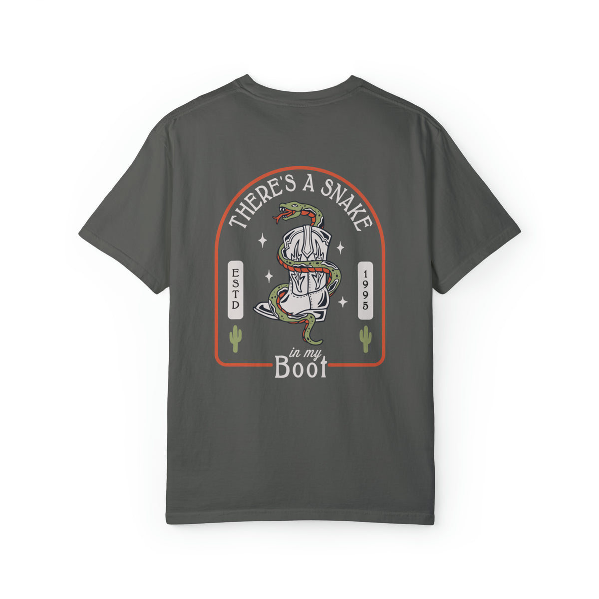 There's A Snake In My Boot Comfort Colors Unisex Garment-Dyed T-shirt