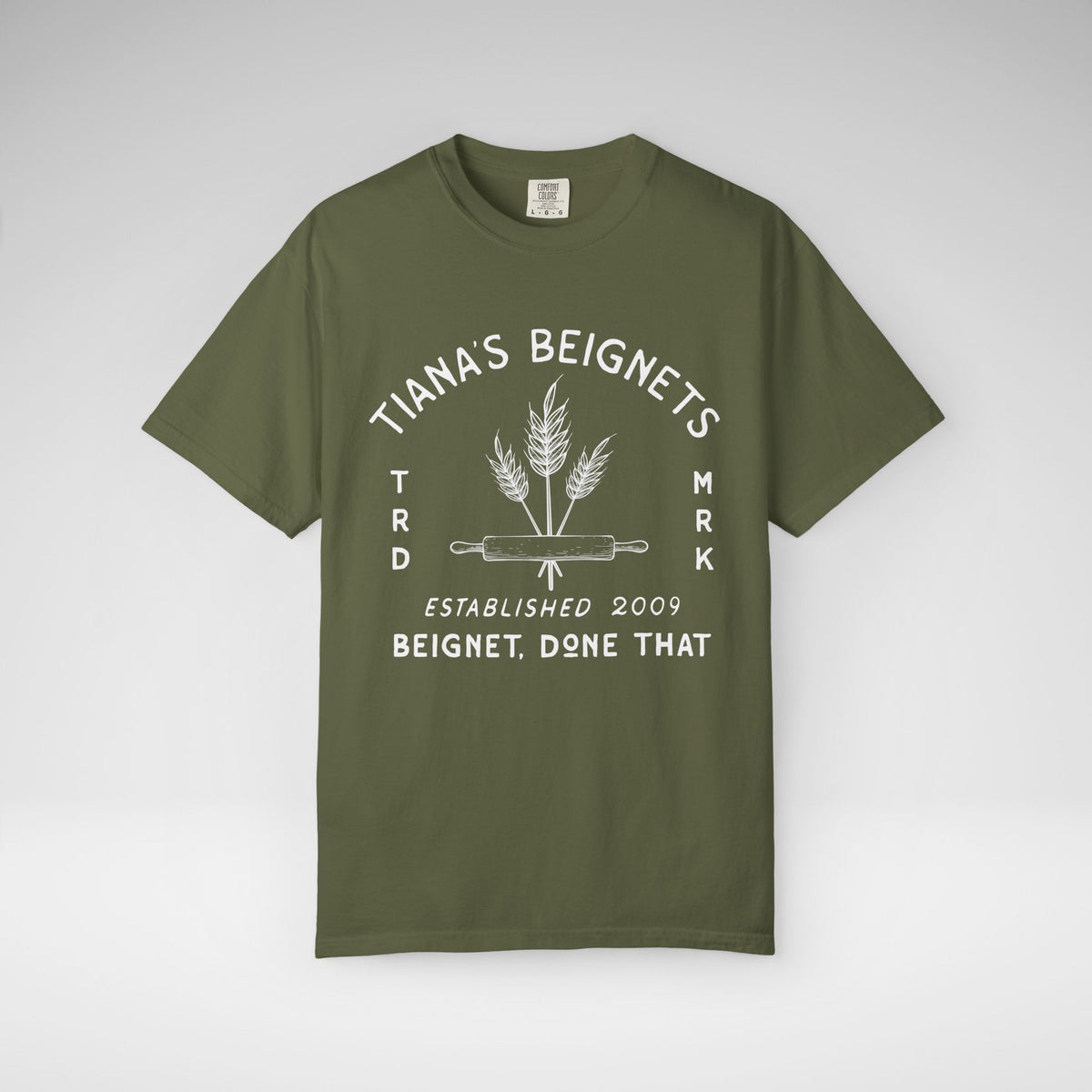 Tiana's Beignets Comfort Colors Unisex Garment-Dyed T-shirt