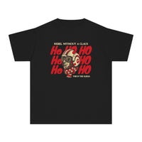 Rebel Without a Claus Comfort Colors Youth Midweight Tee
