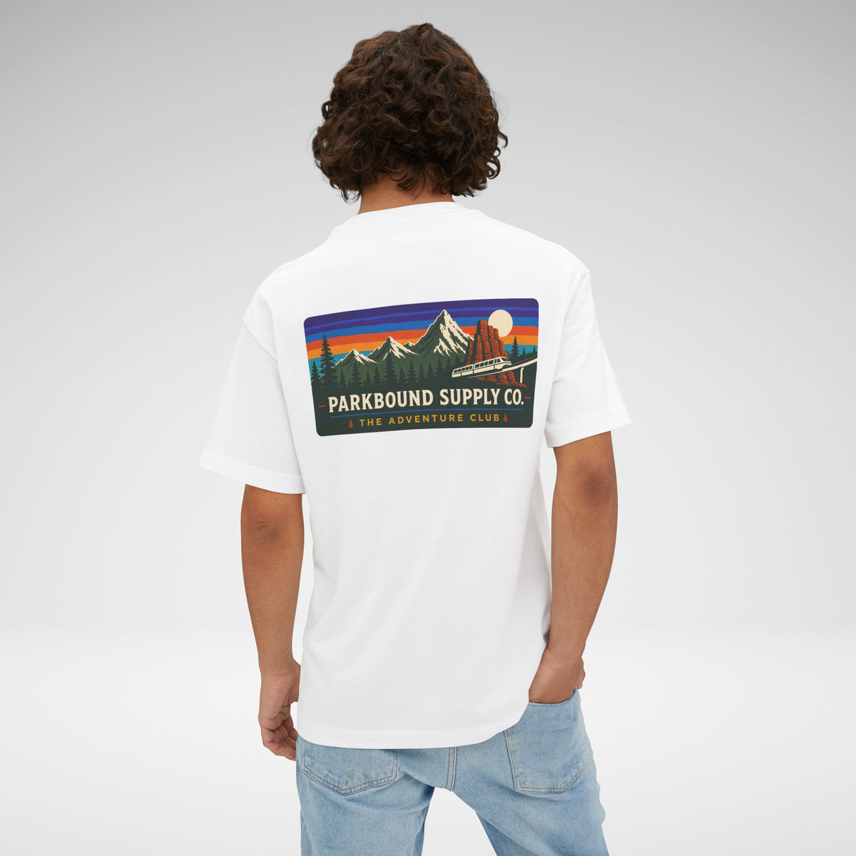 Parkbound Supply Co. Adventure Club Oversized Tee