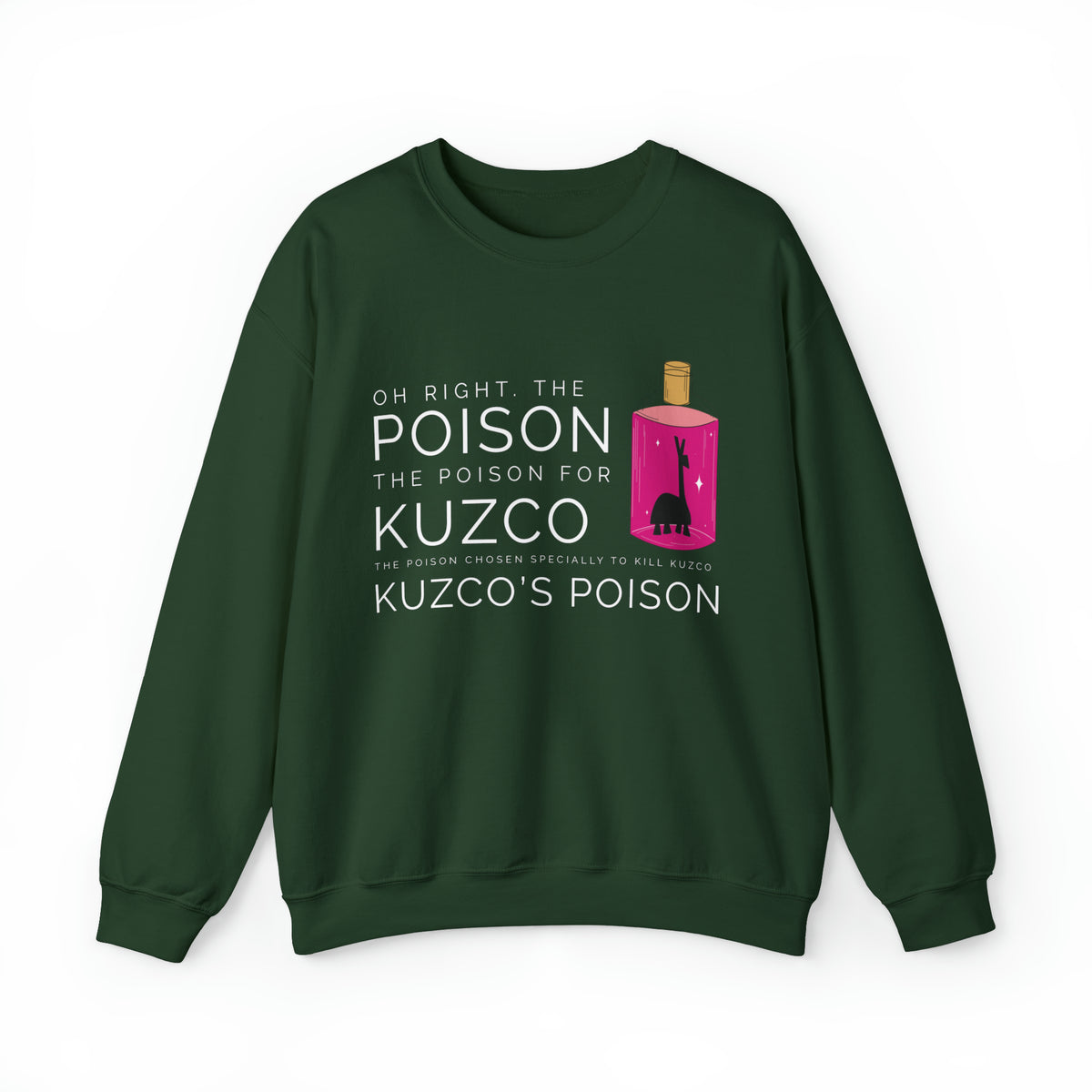 Oh Right The Poison Gildan Unisex Heavy Blend™ Crewneck Sweatshirt