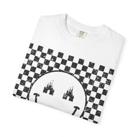 Retro Checkered Best Day Ever Comfort Colors Unisex Garment-Dyed T-shirt