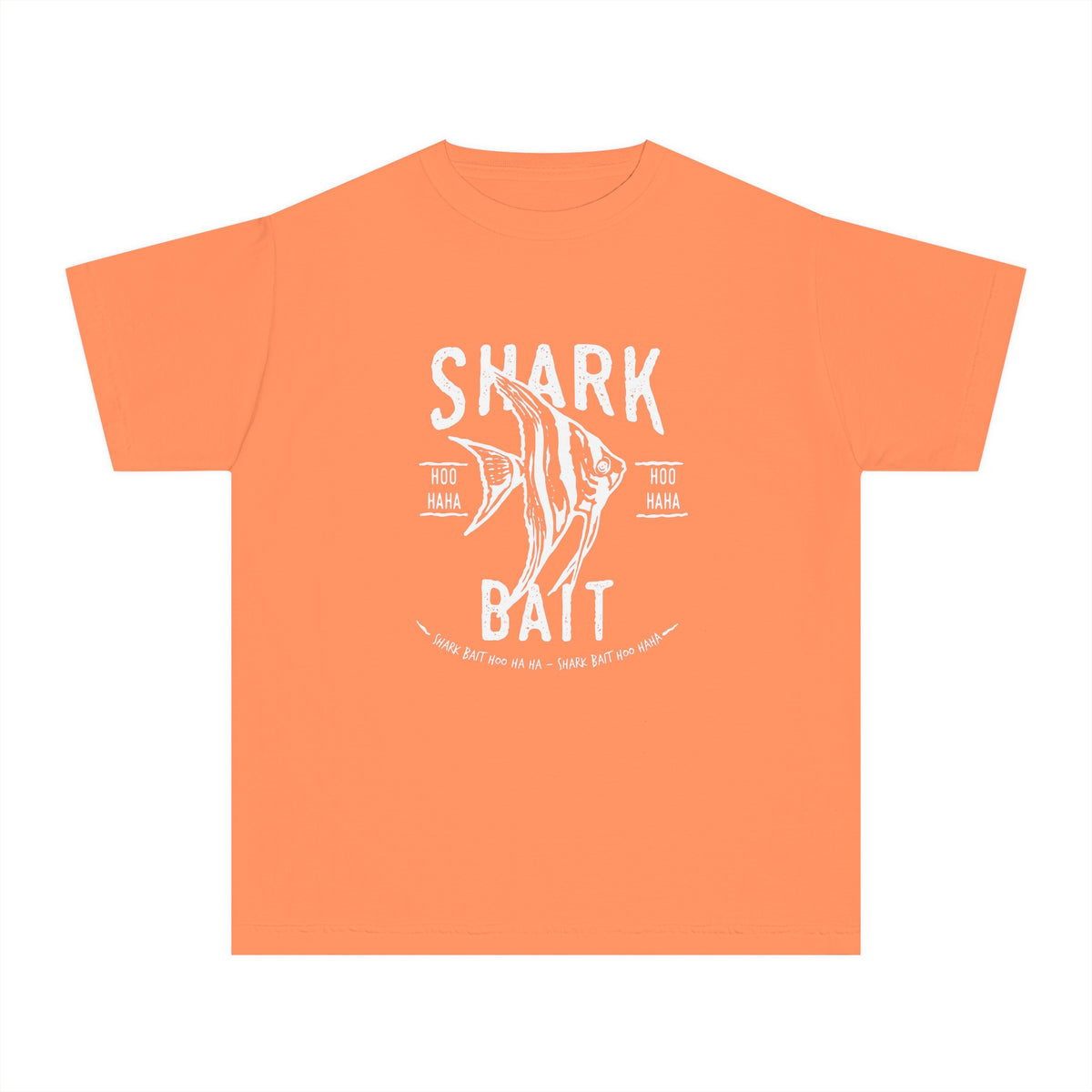 Shark Bait Hoo Haha Comfort Colors Youth Midweight Tee