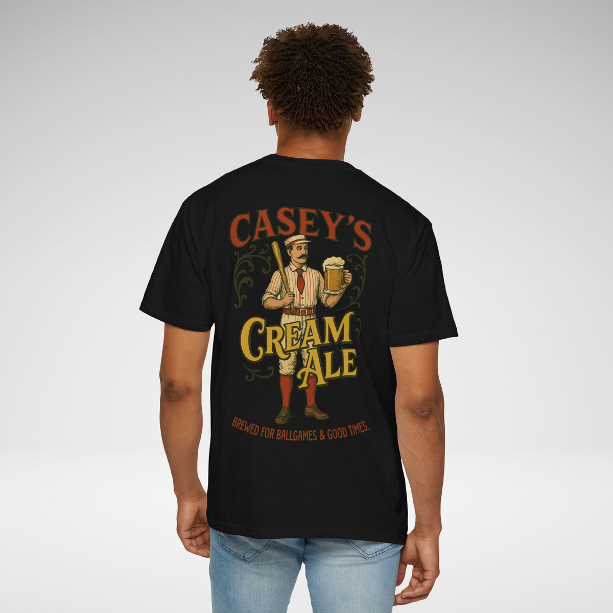 Casey's Cream Ale Comfort Colors Unisex Garment-Dyed T-shirt