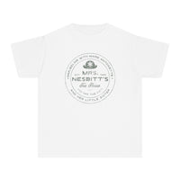 Mrs. Nesbitt’s Tea House Comfort Colors Youth Midweight Tee