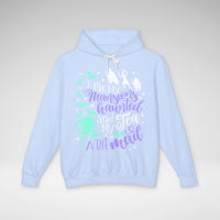 I Like My Mansions Haunted Comfort Colors Unisex Lightweight Hooded Sweatshirt