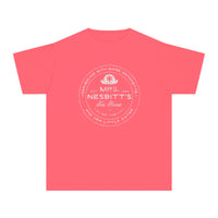 Mrs. Nesbitt’s Tea House Comfort Colors Youth Midweight Tee