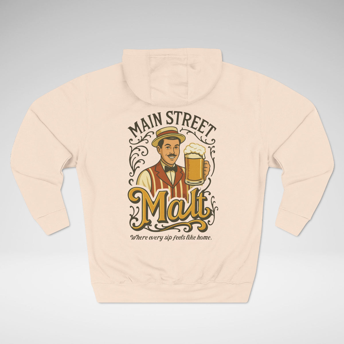 Main Street Malt Lane Seven Fleece Hoodie