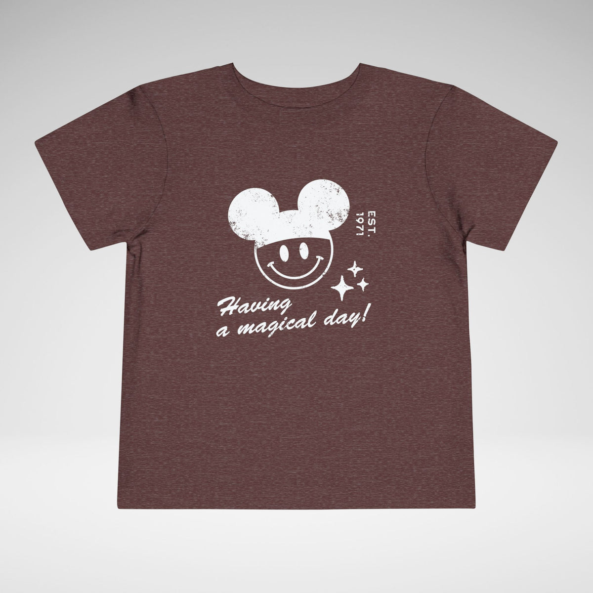 Having A Magical Day Toddler Bella Canvas Short Sleeve Tee