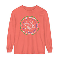 Two Infinity And Beyond Comfort Colors Unisex Garment-dyed Long Sleeve T-Shirt