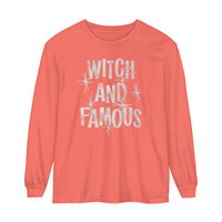 Witch and Famous Comfort Colors Unisex Garment-dyed Long Sleeve T-Shirt