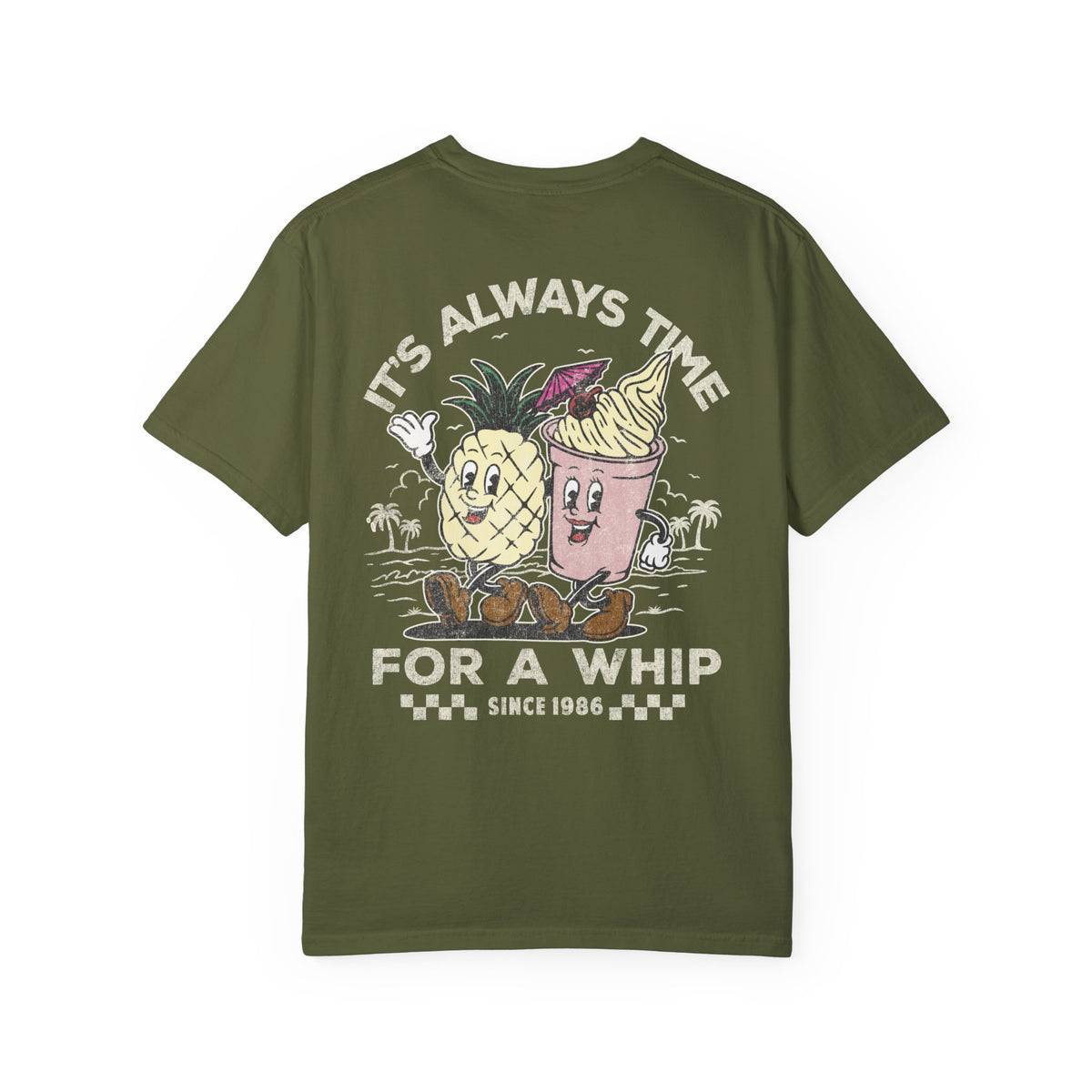 It's Always Time For A Whip Comfort Colors Unisex Garment-Dyed T-shirt