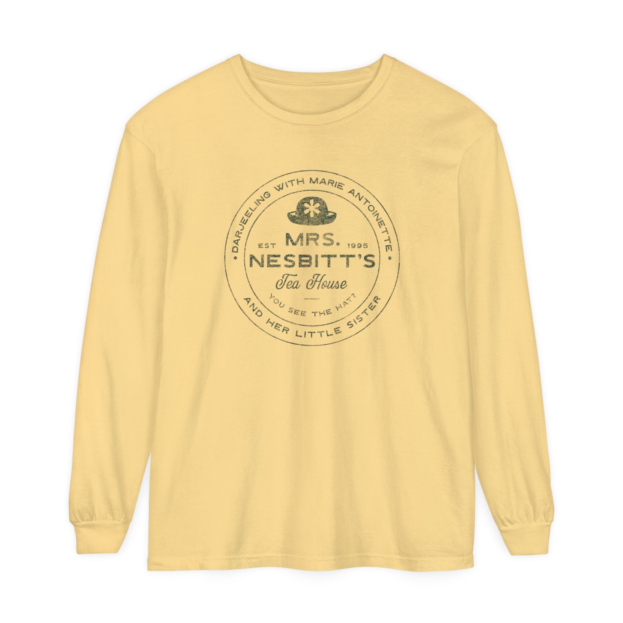 Mrs. Nesbitt's Tea House Comfort Colors Unisex Garment-dyed Long