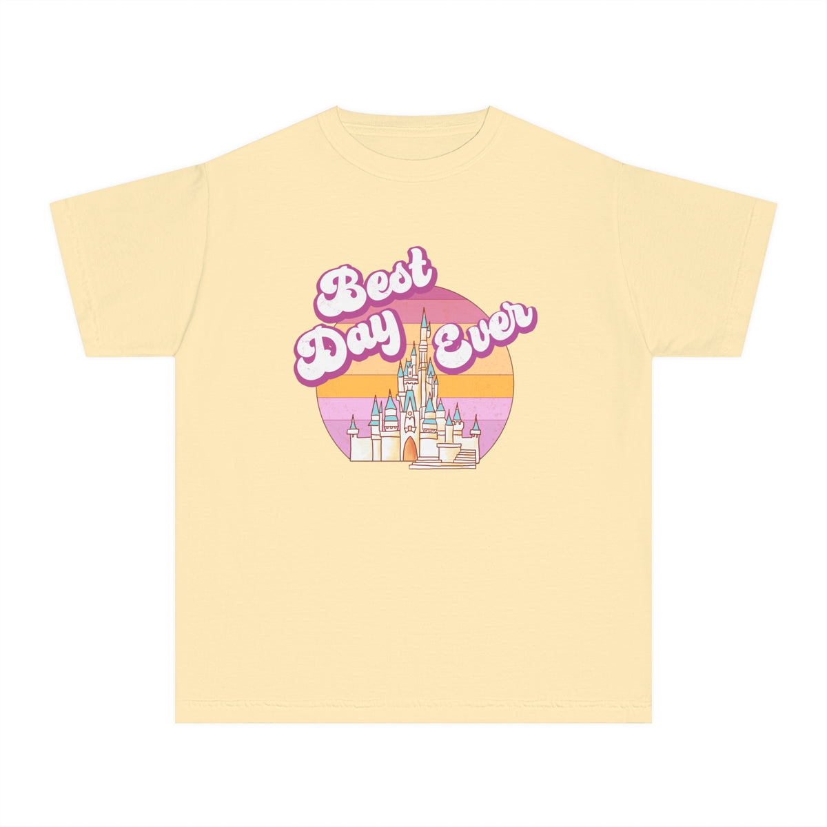 Best Day Ever Comfort Colors Youth Midweight Tee