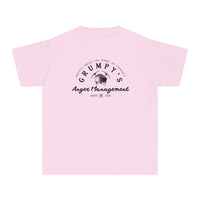 Grumpy’s Anger Management Comfort Colors Youth Midweight Tee