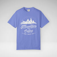 The Mountains Are Calling Comfort Colors Unisex Garment-Dyed T-shirt
