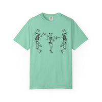 Dancing Skeletons with Ears Comfort Colors Unisex Garment-Dyed T-shirt