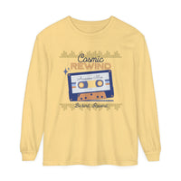 Cosmic Rewind Comfort Colors Unisex Garment-dyed Long Sleeve T-Shirt
