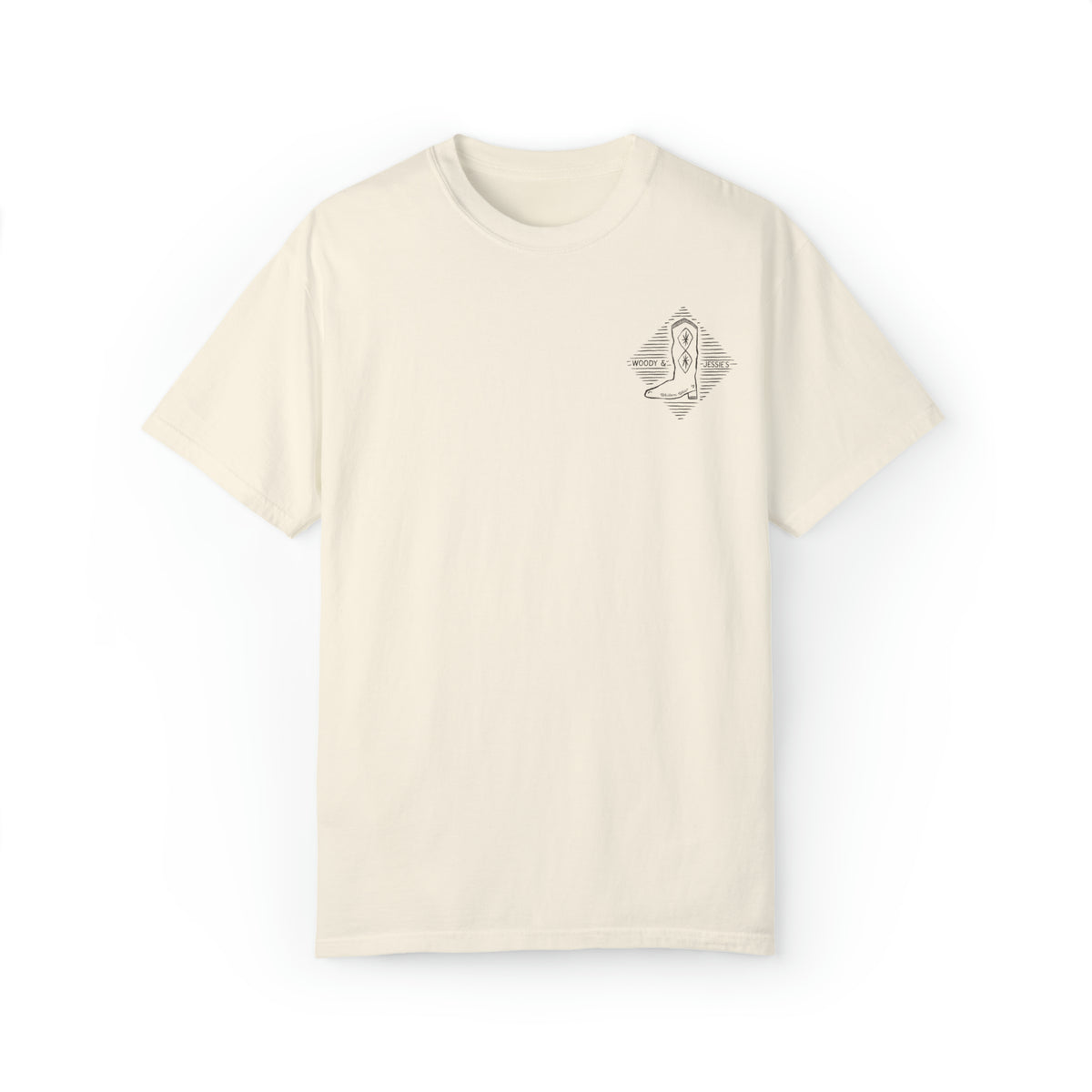 Woody & Jessie's Western Wear Comfort Colors Unisex Garment-Dyed T-shirt