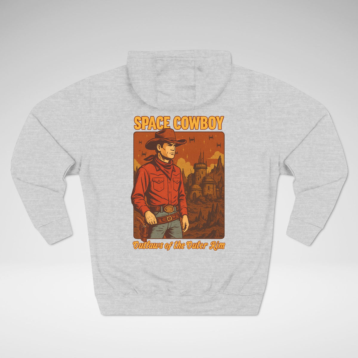Space Cowboy Outlaws of the Outer Rim Lane Seven Fleece Hoodie