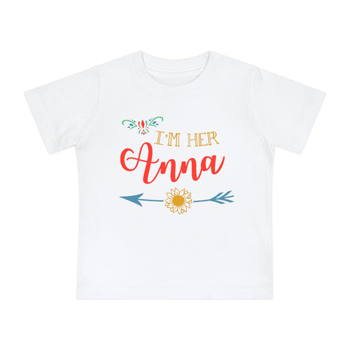 I'm Her Anna Bella Canvas Baby Short Sleeve T-Shirt