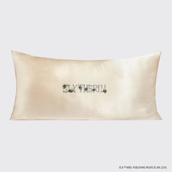 Harry Potter X Kitsch Satin Pillowcase King - Slytherin