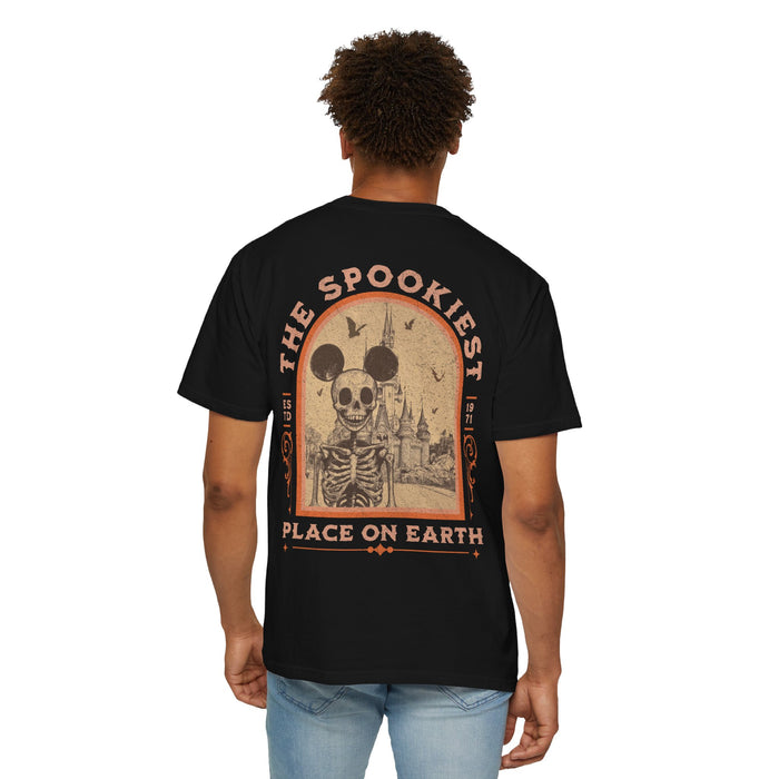 Spooky Vintage T-Shirt, Halloween Apparel, Unisex Graphic Tee, Disney-Inspired Shirt, Creepy Cool Gift