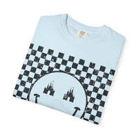 Retro Checkered Best Day Ever Comfort Colors Unisex Garment-Dyed T-shirt