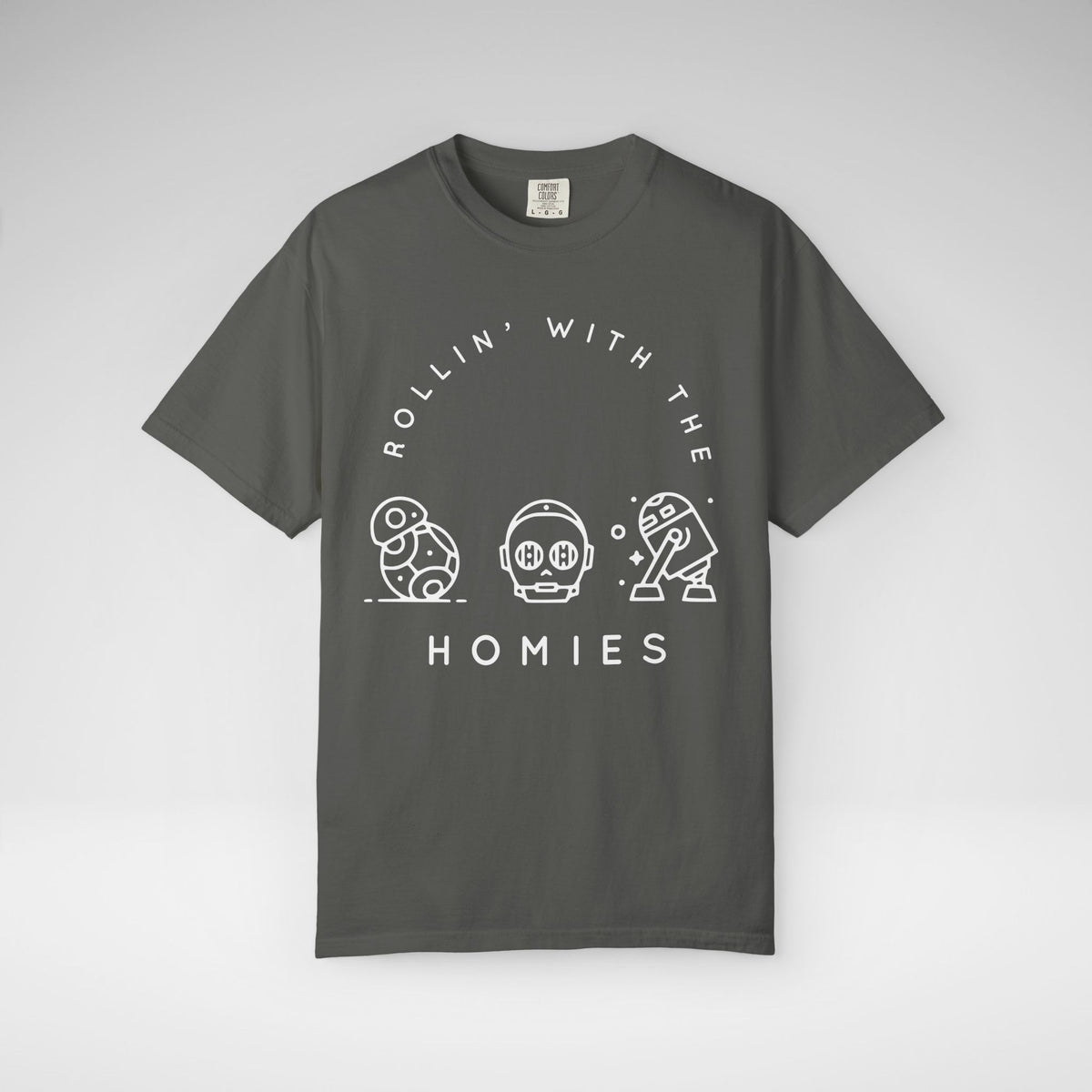 Rollin’ With The Homies Comfort Colors Unisex Garment-Dyed T-shirt