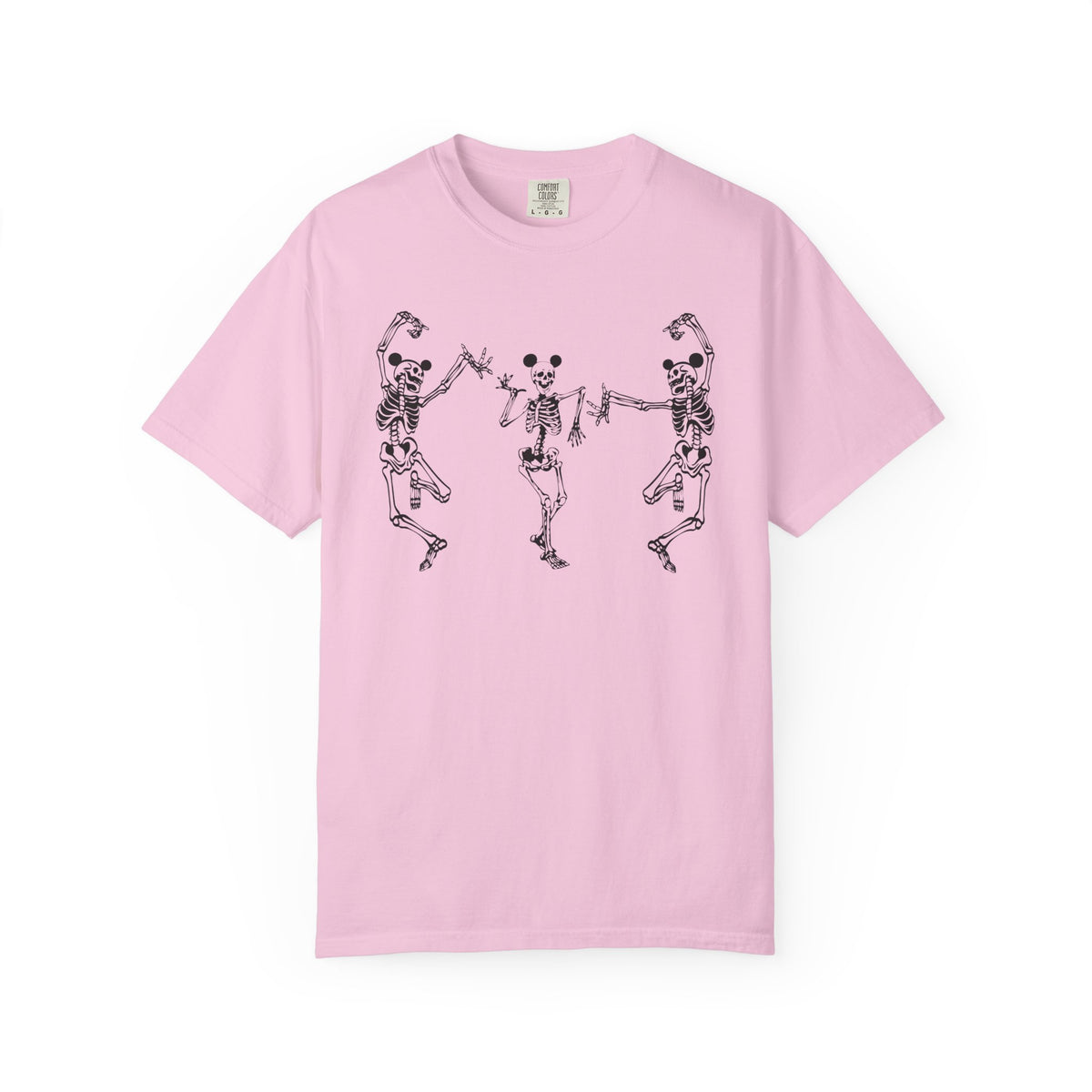 Dancing Skeletons with Ears Comfort Colors Unisex Garment-Dyed T-shirt