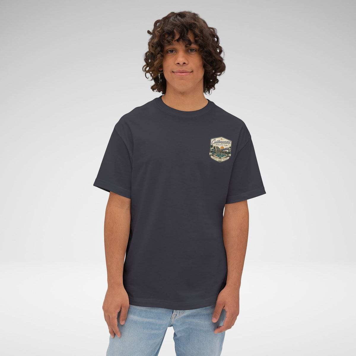 Contemporary Athletic Club Oversized Tee