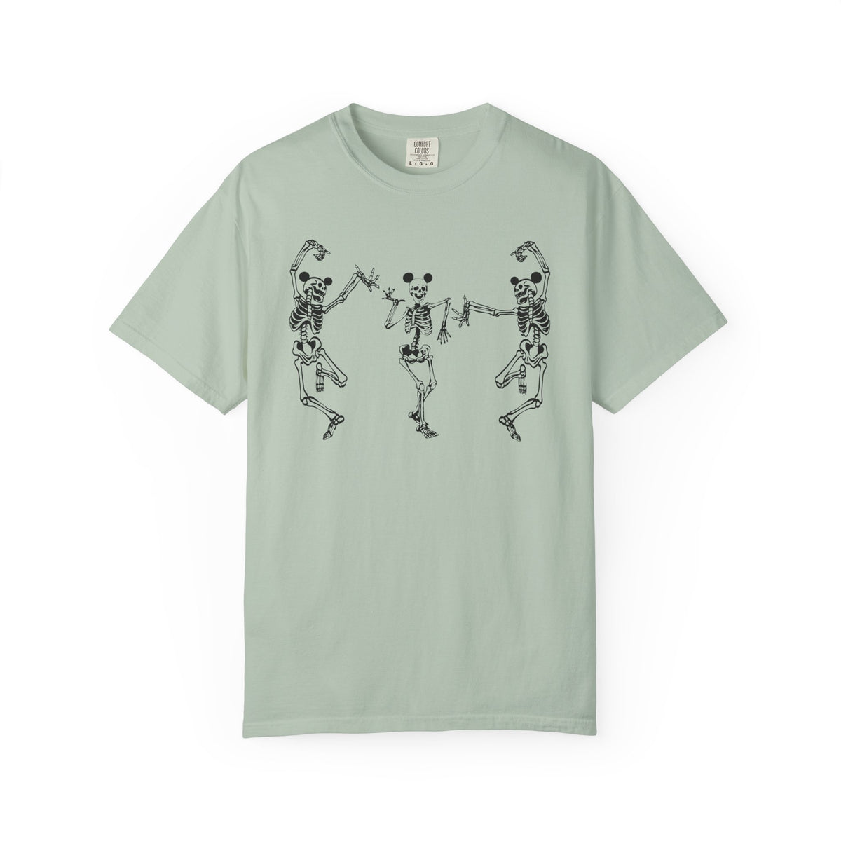 Dancing Skeletons with Ears Comfort Colors Unisex Garment-Dyed T-shirt