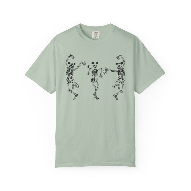 Dancing Skeletons with Ears Comfort Colors Unisex Garment-Dyed T-shirt